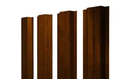 Штакетник П-образный A с прямым резом 0,45 Print Premium Golden Wood Intense FTC купить в екатеринбурге