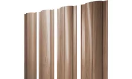 Штакетник Круглый с прямым резом 0,45 Print Elite Honey Wood TwinColor купить в екатеринбурге
