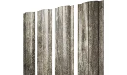 Штакетник Круглый с прямым резом 0,45 Print Elite Nordic Wood TwinColor купить в екатеринбурге