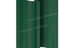 Штакетник металлический МЕТАЛЛ ПРОФИЛЬ Э-118-Т (ПЭД-01-6005\6005-0.45) купить 