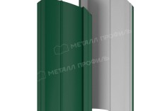 Штакетник металлический МЕТАЛЛ ПРОФИЛЬ Э-118-О NormanMP (ПЭ-01-6005-0.5) купить 