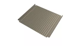 Кликфальц Double Pro Gofr Grand Line 0,45 Drap TX с пленкой на замках RAL 1015 светлая слоновая кость купить в екатеринбурге