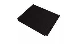 Кликфальц Double Pro Gofr Grand Line 0,45 Drap-double TX с пленкой на замках RAL 9005 черный купить в екатеринбурге