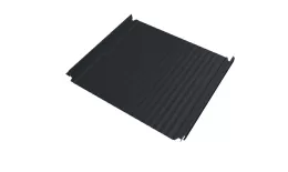 Кликфальц Double Pro Gofr Grand Line 0,45 PE с пленкой на замках RAL 7024 мокрый асфальт купить в екатеринбурге