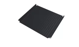 Кликфальц Double Pro Gofr Grand Line 0,5 Drap TX с пленкой на замках RAL 7024 мокрый асфальт купить в екатеринбурге