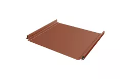 Кликфальц Pro Grand Line 0,45 Drap TR с пленкой на замках RAL 8004 терракота купить в екатеринбурге