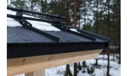 Кликфальц Pro Grand Line 0,5 Drap с пленкой на замках RAL 9005 черный купить в екатеринбурге