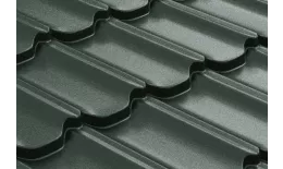 Металлочерепица GL Kvinta Plus 0,5 GreenCoat Pural Matt RR 11 темно-зеленый купить в екатеринбурге