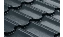 Металлочерепица GL Kvinta Plus 0,5 GreenCoat Pural RR 23 темно-серый купить в екатеринбурге