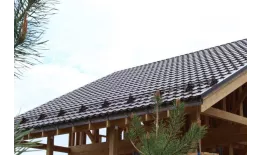 Металлочерепица GL Kvinta Plus 0,5 Quarzit Cuprum Steel Медь купить в екатеринбурге