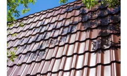 Металлочерепица GL Kvinta Plus 0,5 Quarzit Cuprum Steel Медь купить в екатеринбурге