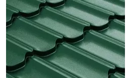 Металлочерепица Grand Line Kvinta Plus 0,5 Satin RAL 6005 зеленый мох купить в екатеринбурге