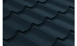 Металлочерепица GL Classic 0.5 Quarzit RAL 7024 мокрый асфальт купить в екатеринбурге