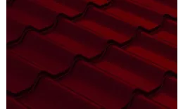 Металлочерепица GL Classic 0.45 Drap RAL 3005 красное вино купить в екатеринбурге