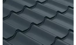 Металлочерепица Grand Line Classic 0.5 Satin RAL 7016 антрацитово-серый купить в екатеринбурге