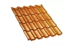 Металлочерепица Трамонтана-XL AGNETA 0.5 мм Copper медь купить в екатеринбурге