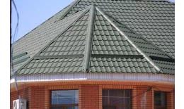 Металлочерепица Ламонтерра-Х NormanMP RAL 3011 Коричнево-красный купить в екатеринбурге
