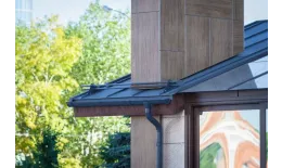 Двойной стоячий фальц Grand Line Rooftop Matte Стальной Бархат 0.5 мм RAL 7016 Антрацитово-серый купить в екатеринбурге