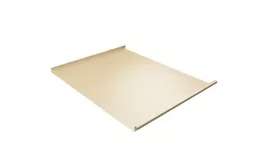 Двойной стоячий фальц Grand Line Drap 0.45 мм RAL 1014 Слоновая кость купить в екатеринбурге
