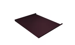 Двойной стоячий фальц Grand Line Drap 0.45 мм RAL 3005 Красное вино купить в екатеринбурге