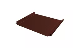 Кликфальц Pro Gofr Grand Line Velur 0.5 мм RAL 8004 Терракота купить в екатеринбурге