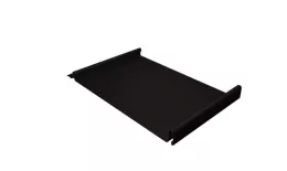 Кликфальц Grand Line Quarzit Pro Matt 0,5 мм RAL 8019 Темно-коричневый купить в екатеринбурге