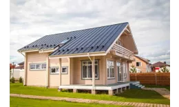 Кликфальц Grand Line 0,5 Satin Matt с пленкой на замках RAL 7024 мокрый асфальт купить в екатеринбурге