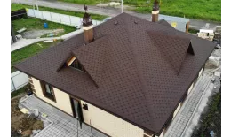 Гибкая черепица ТехноНИКОЛЬ Классик Кадриль агат (коричневый) купить в екатеринбурге