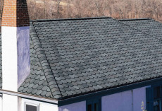 Гибкая черепица CertainTeed Carriage House colonial slate купить 