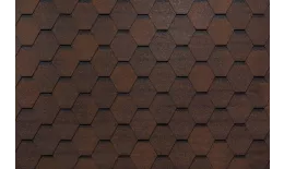 Гибкая черепица Tegola Top Shingle Смальто (Smalto) коричневый купить в екатеринбурге