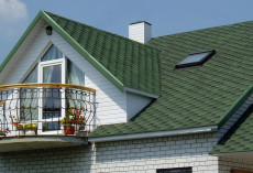 Гибкая черепица Tegola Top Shingle Смальто (Smalto) зеленый купить 