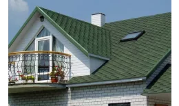 Гибкая черепица Tegola Top Shingle Смальто (Smalto) зеленый купить в екатеринбурге