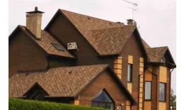 Гибкая черепица Tegola Nobile Tile Вест терракота купить в екатеринбурге