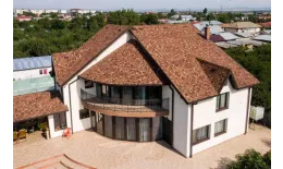 Гибкая черепица Tegola Nobile Tile Шервуд терракота купить в екатеринбурге
