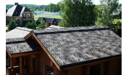 Гибкая черепица Tegola Nordland Лемех серо-коричневый купить в екатеринбурге