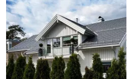 Керамическая черепица Braas Турмалин Глазурь кедр купить в екатеринбурге