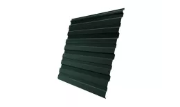 Профнастил Grand Line С10 R GreenCoat Pural Matt 0,5 мм RAL 6020 Хромовая зелень купить в екатеринбурге