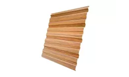 Профнастил Grand Line С10 R Print Premium РФ 0,45 мм Golden Wood Золотой Дуб купить в екатеринбурге
