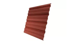 Профнастил Grand Line С10 R Satin Matt 0,5 мм RAL 8004 Терракота купить в екатеринбурге