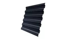 Профнастил Grand Line НС35 R GreenCoat Pural 0,5 мм RAL 7024 Мокрый асфальт купить в екатеринбурге