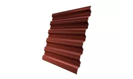 Профнастил Grand Line НС35 R Satin 0,5 мм RAL 8004 Терракота купить в екатеринбурге