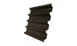 Профнастил Grand Line Н60 R GreenCoat Pural Matt 0,5 мм RAL 8019 Темно-коричневый купить в екатеринбурге